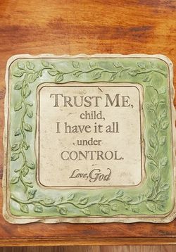 Wall Plaque Religious Inspirational Nice