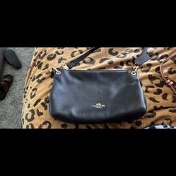 Coach Navy Blue Cross Body 