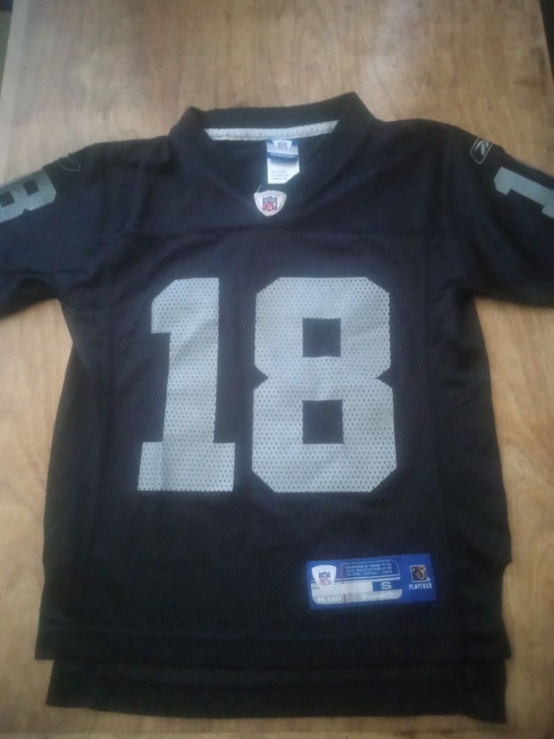 RAIDERS JERSEY SIZE SMALL YOUTH