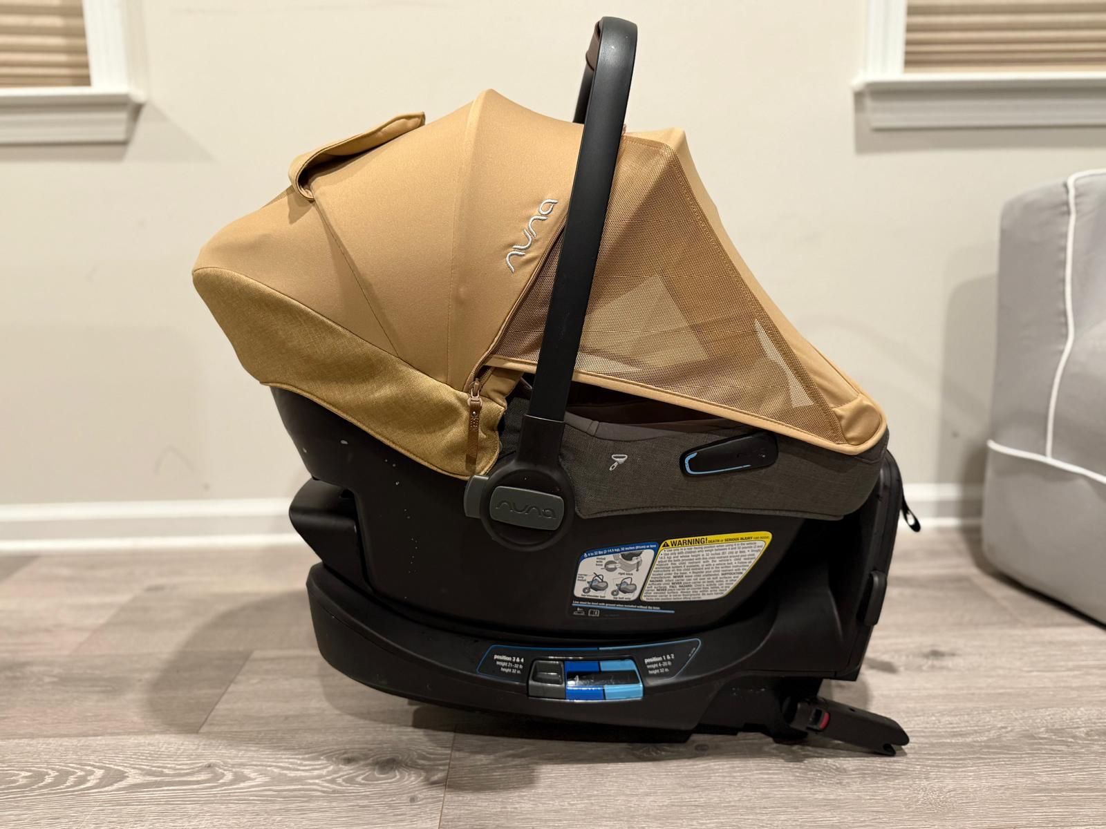 Nuna Pipe RX - Gently Used premium Baby Car Seat For Sale
