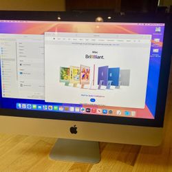  Fast 21.5" 2013 iMac 8GB 256GB SSD Running latest macOS Sequoia
