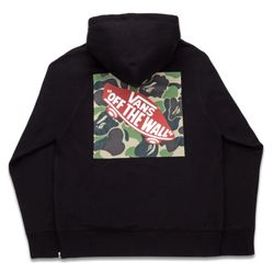 Bape x Vans Pullover Fleece Hoodie for Sale in Lacey, WA - OfferUp