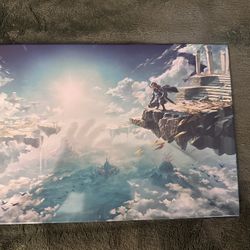 Zelda Tears Of The Kingdom Steel Poster