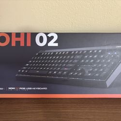 Gaming RGB keyboard and mouse