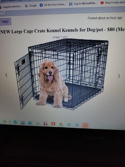 New Large Cage, Crate, Kennel For Dog / Pet