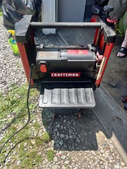  Corded Craftsman Planer
