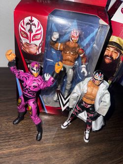 Rey Mysterio bundle WWE/ECW/WcW Elite editions