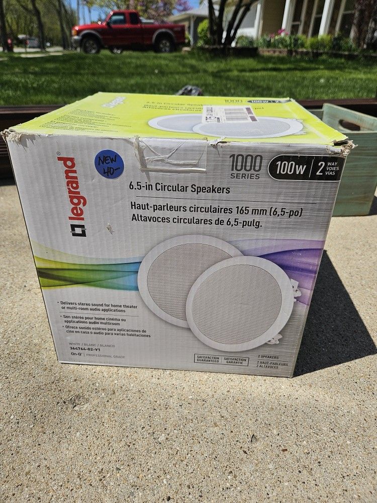 Speakers- In Wall/ Ceiling