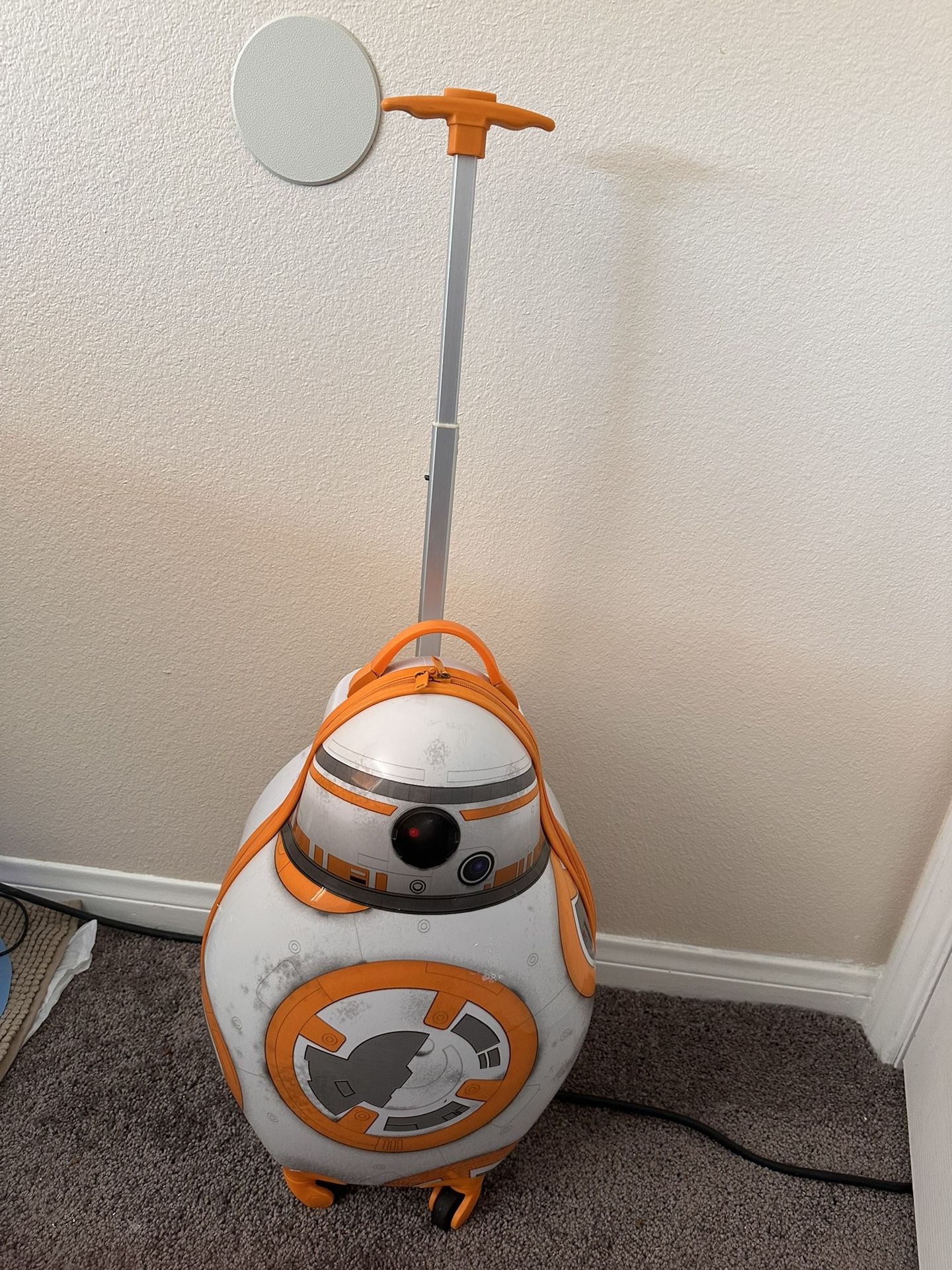 Star Wars BB Disney Store Kids Hard Shell Rolling Travel Luggage - Main Image