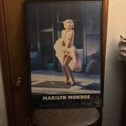 Marilyn Monroe Poster In Frame