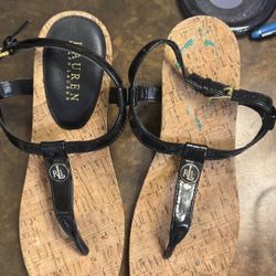 Size 6, Ralph, Lauren sandals