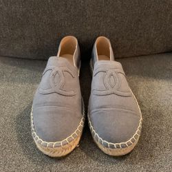 Chanel Espadrilles Size 7 Women 