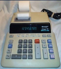 Sharp EL-1197 GIII 10 Digit Commercial Printing Calculator