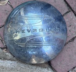 1940s Vintage Chevrolet “Dog Dish” Hub Cap - 1 Hub Cap Only