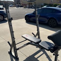 Squat Rack Bench Press Workout Equipment 