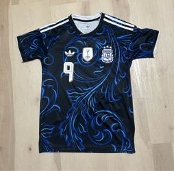 Argentina 2026 World Cup Away Jersey #9 J. Alvarez - Size Small