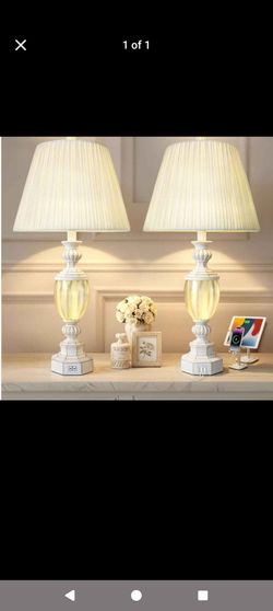 White lamps (2 pack)
