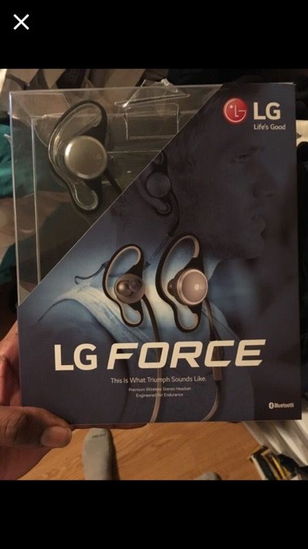 Lg force Bluetooth wireless headset