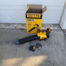 Dewalt Leaf Blower And Battery And Charger