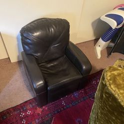 Kid Recliner Chair, Nice Leather Chair And It Recline