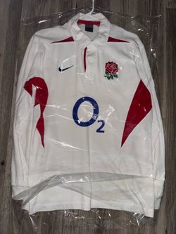 *Vintage* Nike Rugby O2 England shirt size Large