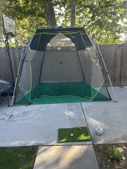 Quick-Up Golf Range Practice Net Deluxe 10’x7’