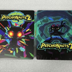 Psycho Nauts 2 Custom made Steelbook Case only for PS4/PS5/Xbox (No Game) New