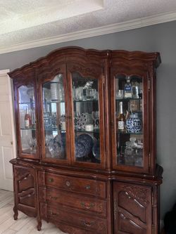 Vanity and table