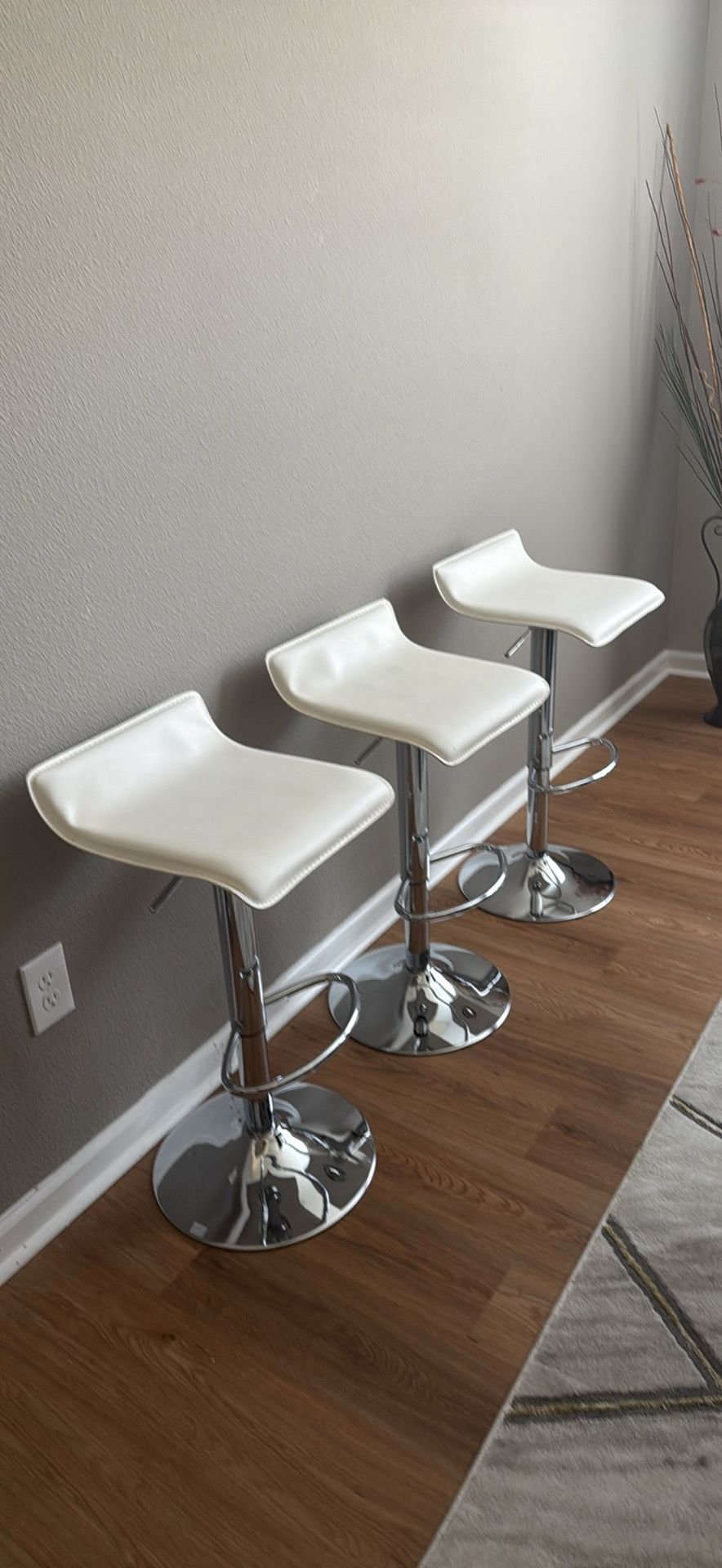 3 New Like /Swivel Adjustable Barstools