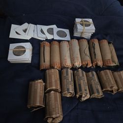 Many Assorted Coins Of Value