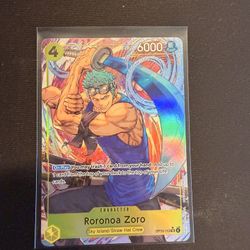 One Piece Roronoa Zoro (OP15-113) Alternate Art Adventure On Kami’s Island (OP15-EB04)