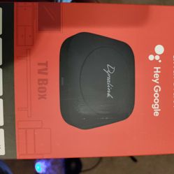 ANDROID TV STREAMING DEVICE.