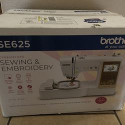 BRAND NEW Brother SE625 Computerized Sewing and Embroidery Machine