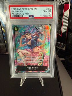 One Piece PSA 10 slabs trade for pokemon 30th etb