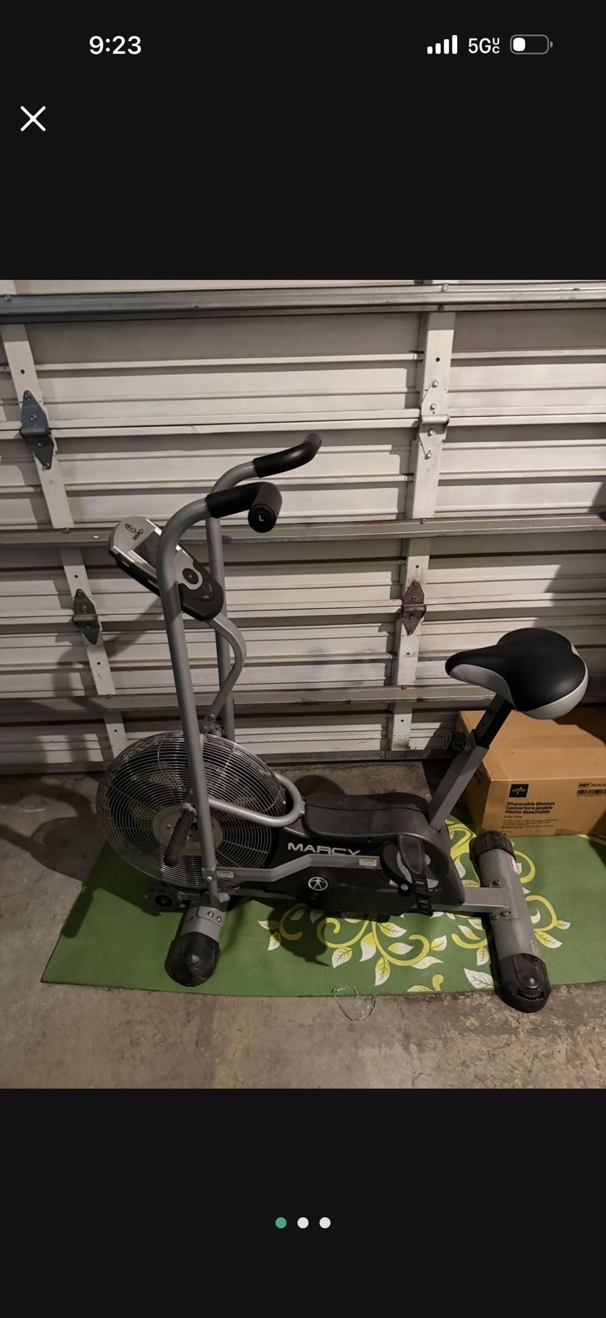 exercise bike works great in excellent condition 