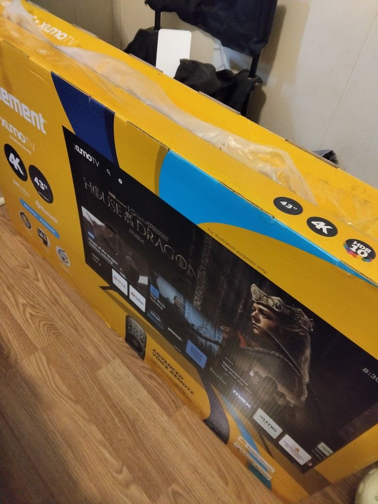 Flatscreen 43 Inch Element Xumo Tv