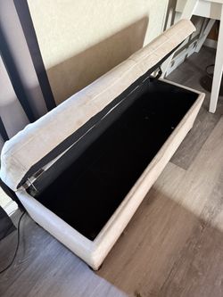 Ottoman storage bench