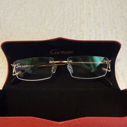 clear cartier lens