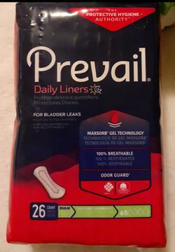Prevail Daily Liners     90 TOTAL  For Sell 