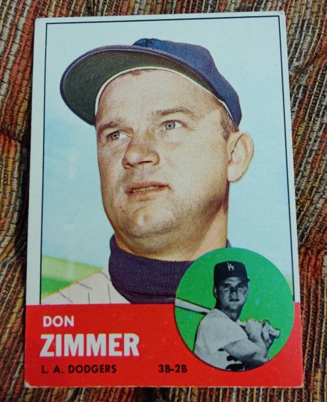 Vintage Don Zimmer Baseball Card for Sale in Los Angeles, CA - OfferUp