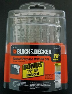 General Purpose Drill Bit Set