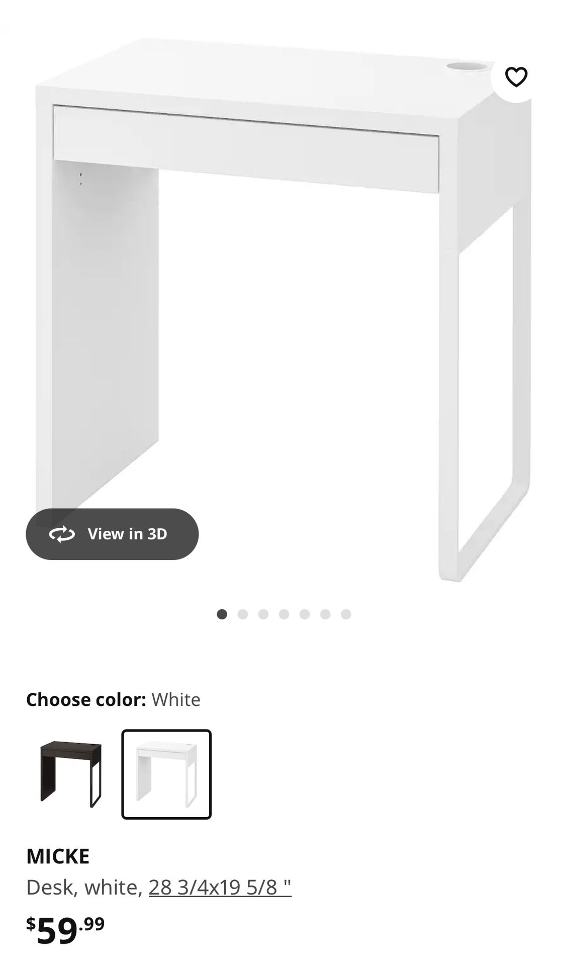 MICKE IKEA Desk