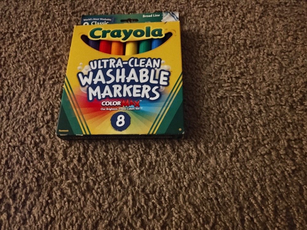 Crayola Ultra -clean Washable Markers 8