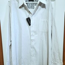 Mens Casual Long Sleeve Shirt 3XLT 