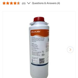 WaterSentry VII Coolers and Fountain Replacement Water Filter Cartridge for Elkay and Halsey Drinking Fountains 51299C