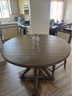 Dining table and 4 chairs for sale