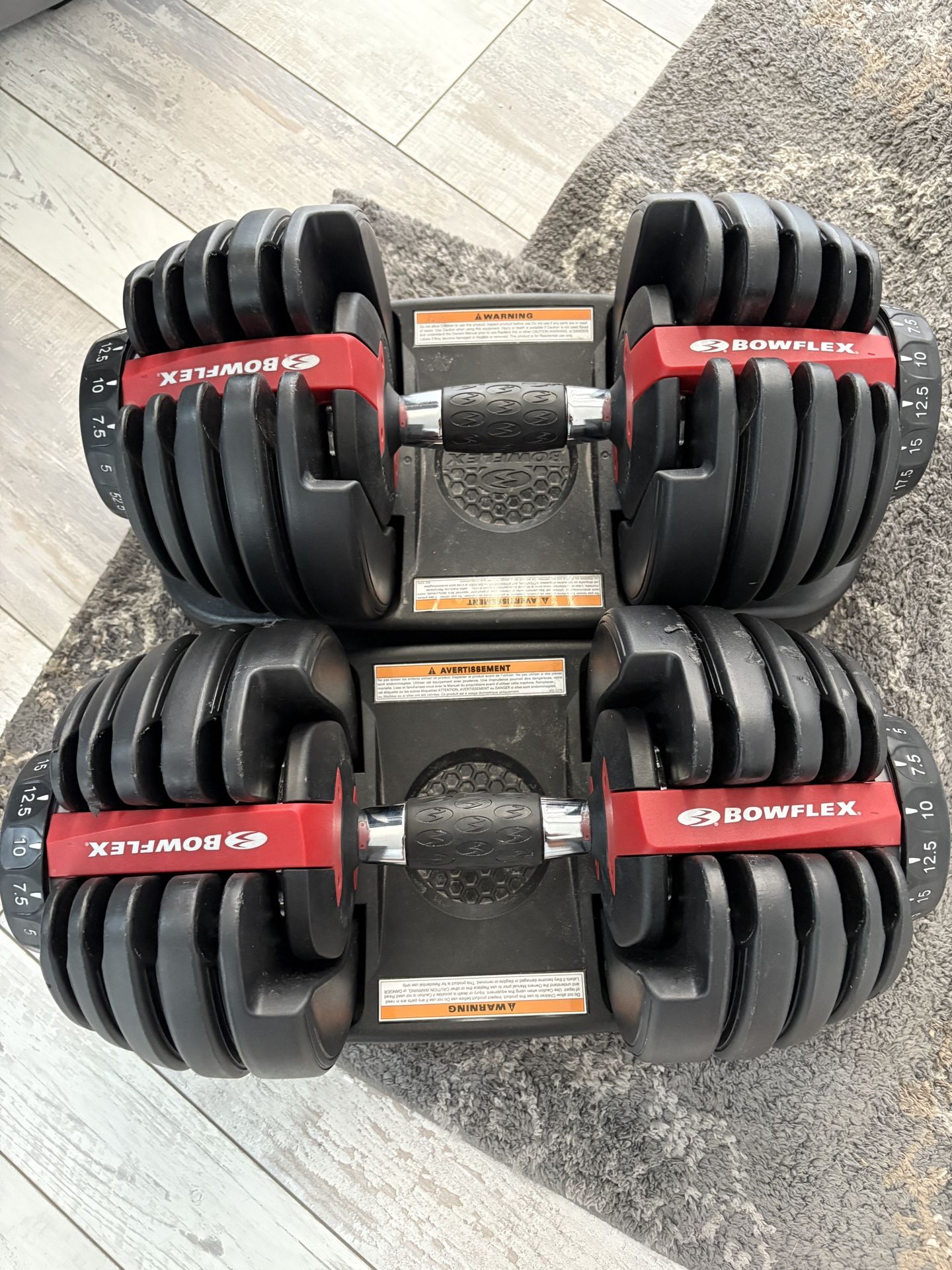 Bowflex dumbbells Select-Tech 552