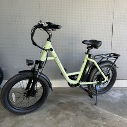 30mph Step-Thru Electric Bike EBike | Luckeep C27
