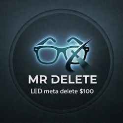 Led Meta Glasses Delete