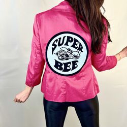 Super Bee Race Car Hand Designed Women’s Jacket 